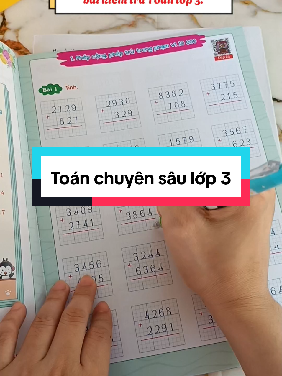 Trọn bộ Toán chuyên sâu lớp 3. #toanlop3 #lop3 #sachlop3 #linhna 