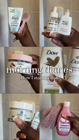 So sieht meine Morgenroutine aus ☀️🫶 #morningroutine #skincareroutinetips #SelfCare #hautpflege #fyp 