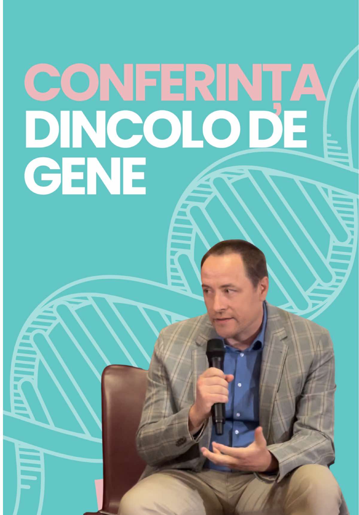 Dr. Bogdan Mateies explica in cadrul conferintei Dincolo de gene ce tip de panel este esential pentru depistarea riscului genetic de a dezvolta cancer de san si de ovar. Testarea genetica ne poate ajuta sa intelegem mostenirea si ereditatea riscului oncologic, iar discutiile deschise cu specialisti sunt cheia pentru preventie si diagnostic timpuriu. @medlife_micromedica @maria.magdalena.duma  #DincolodeGene #testaregenetica #mostenire #ereditate #cancerdesan 