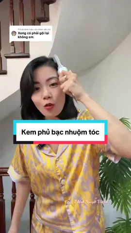 Trả lời @nhâm dần 62 kem nhuộm tóc phủ bạc #nguyetviettel #tiktokshop #nhuomtoc #nhuomtoctainha 