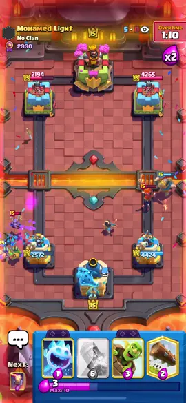 Insane Logbait Gameplay vs Mohamed Light✨#clashroyale #fyp 
