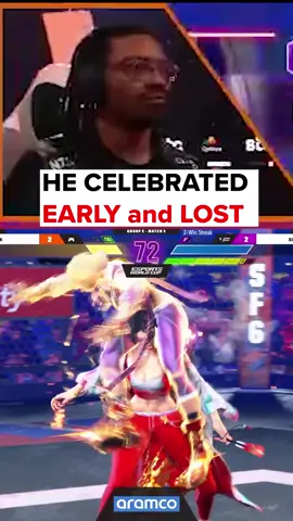 Street Fighter pro Celebrated Early and LOST