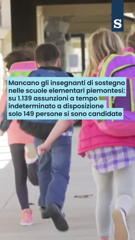Mancano gli insegnanti di sostegno nelle scuole elementari piemontesi. Su 1.139 assunzioni (a tempo indeterminato) messe a disposizione dal ministero dell’Istruzione e del Merito, solo 149 persone hanno risposto e si sono candidate. L’analisi di Chiara Comai è su La Stampa #bambini #scuola #insegnanti #sostegno