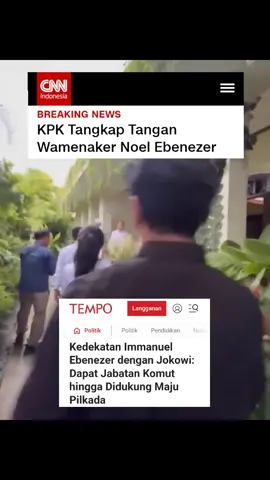Immanuel Ebenezer memulai karier politiknya sebagai relawan pendukung Jokowi di pemilihan presiden 2019. #prabowo #kpk 