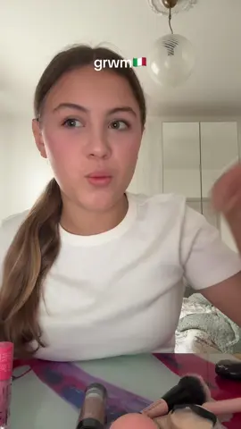 Grwm in italiano😭 #grwm #italiano #fyp #perte 