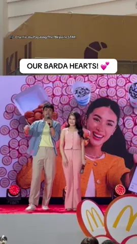 TEAM BARDA! 💞 Loveteam Barbie Forteza and David Licauco brought “kilig” to fans during McDonald’s MYM Rewards Launch held at a mall in Makati City on Thursday. (Video by Charmie Joy Pagulong/The Philippine STAR) #philippinestar #EntertainmentNewsPH #celebritynewsph #davidlicauco #barbieforteza #barda 