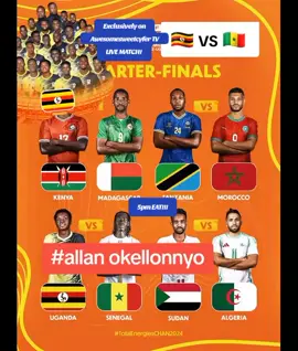 #SaturdaylivematchugandaVSsenegal!!!