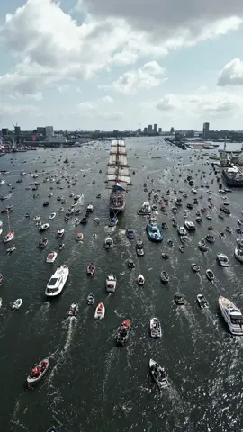 Sail Amsterdam 2025 🇳🇱 the sea's greatest cinematic masterpiece 🌊 #sailamsterdam #amsterdam #sail 
