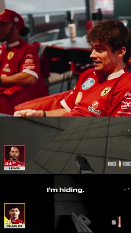 Lewis already found him 🕵️‍♂️ #ScuderiaFerrari #F1TikTok #CharlesLeclerc #LewisHamilton @Charles Leclerc @Lewis Hamilton #F1 