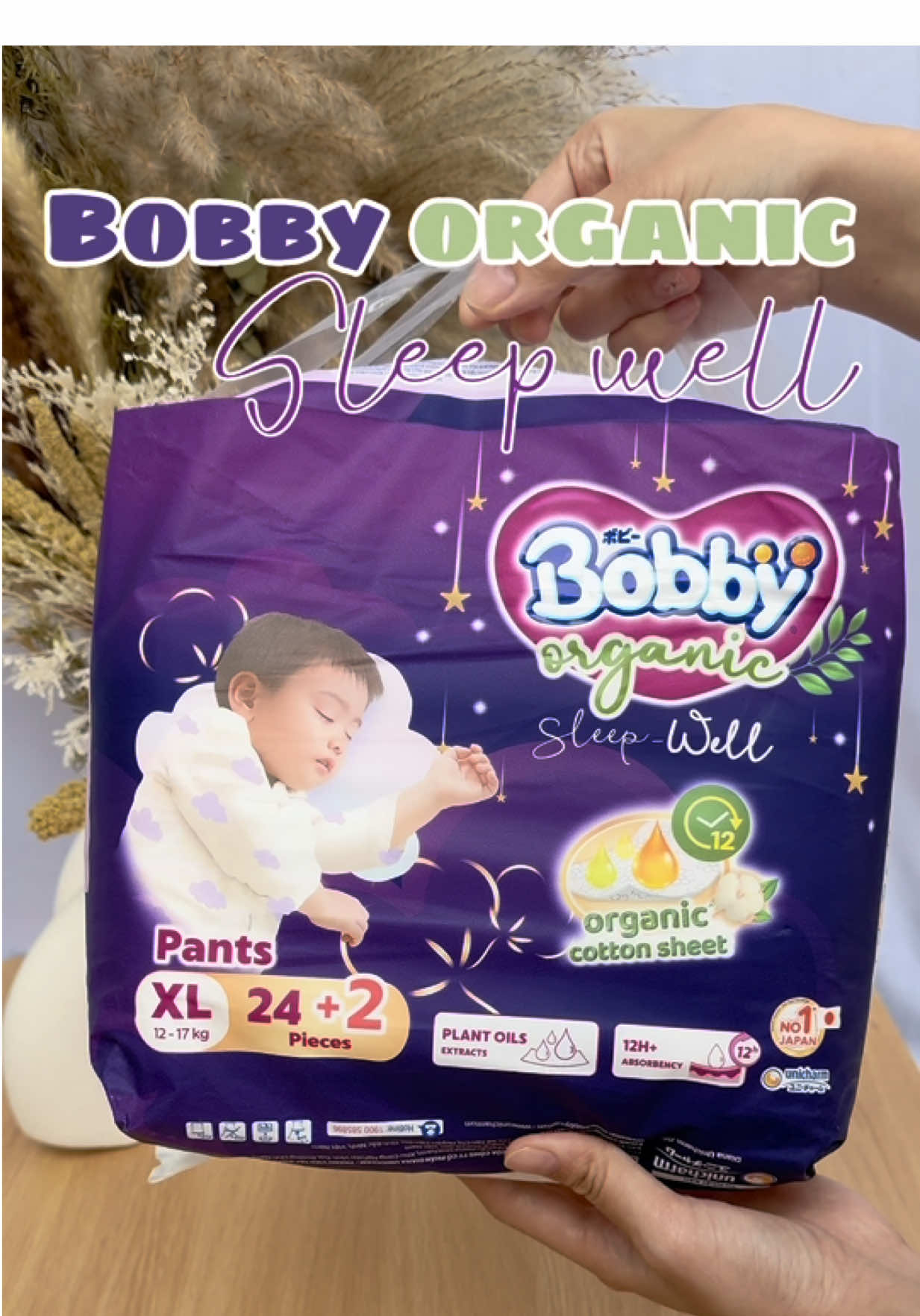 Bobby organic sleep well dành riêng cho ban đêm mà bông hữu cơ nè mom ơi. Đáng để thử nha #bobby #organic #methongthai #diunhe #chamsoc 
