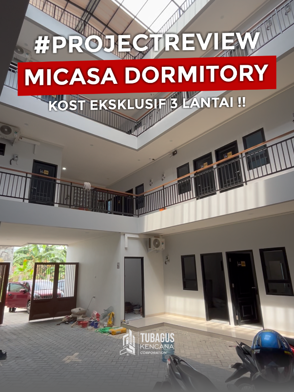 Alhamdulillah hari ini @micasa.dormitory sudah 100% pengerjaan yang penasaran bagaimana isi lengkapnya kos kosan eksklusif ini bisa tonton video ini sampai habis ya dan jangan lupa untuk langsung booking kamar eksklusifnya @micasa.dormitory ya 🙏🙏 . Percayakan pembangunan rumah impianmu bersama tim @tubaguskencanacorp, konsultasi gratis hubungi admin sekarang ya, hatur nuhun 🙏  . Contact Person : 📞0852 8961 4804 Desain : @tubaguskencanadesign Our Team : @tubaguskencanacorp Interior : @tubaguskencanainterior . #tubaguskencanacorp #tubaguskencanaarsitek #micasadormitory #koskosan #rumahimpian 