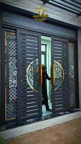 sleding swing motif ikan#sledingswingdorr #putramandiri #pagarlasercutting 