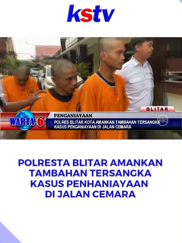 Polresta Blitar Amankan Tambahan Tersangka Kasus Penganiayaan Di Jalan Cemara #tersangka #penganiayaan #infoblitar #blitar24jam 