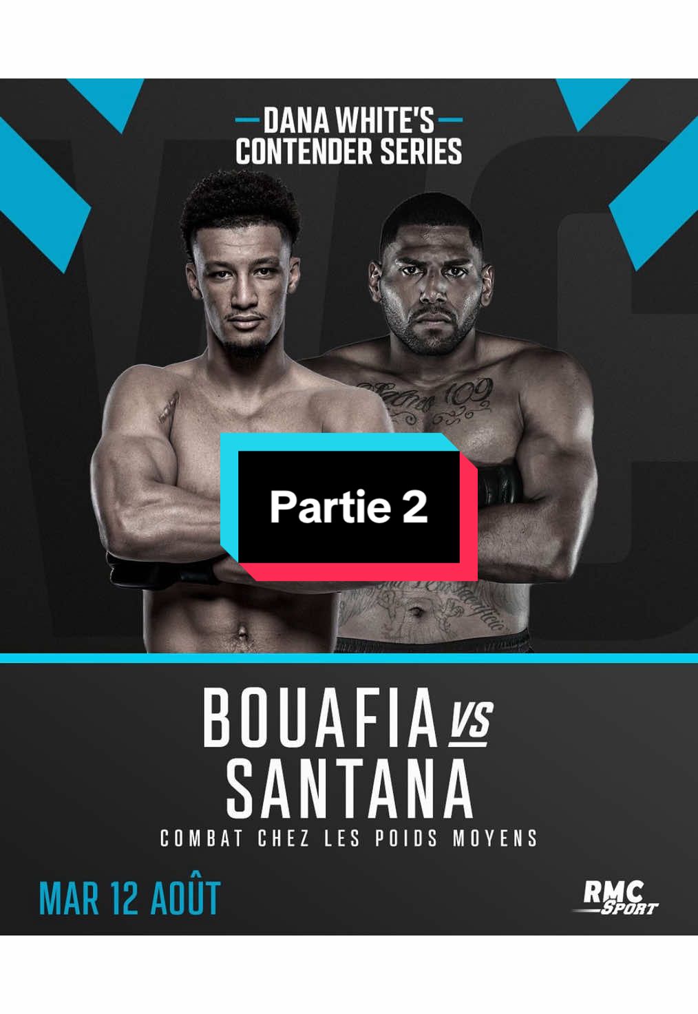 Partie 2 : Ilian Bouafia🇫🇷🇩🇿 🆚 Neemias Santana🇧🇷 #fyp #mma #UFC #dwcs #ilianbouafia 