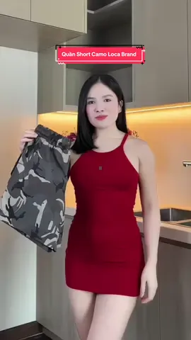 Quần Short Camo Loca Brand