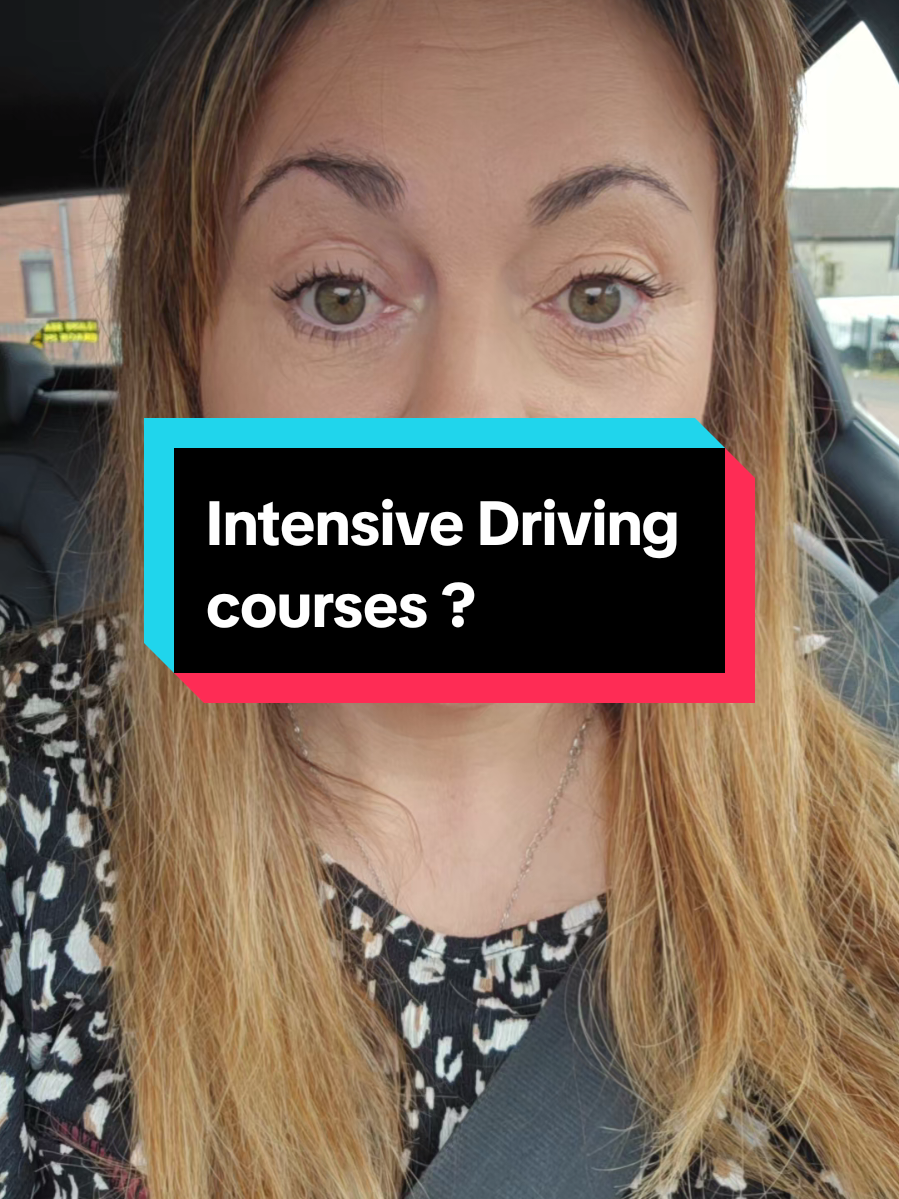 I get a lot of enquiries asking I offer intensive driving courses! Im not really sure how they work or if they have a high pass rate ?  let me know your thoughts? #intensive #intensivedrivingcourse #drivinglessons #drivingtest #fyp 