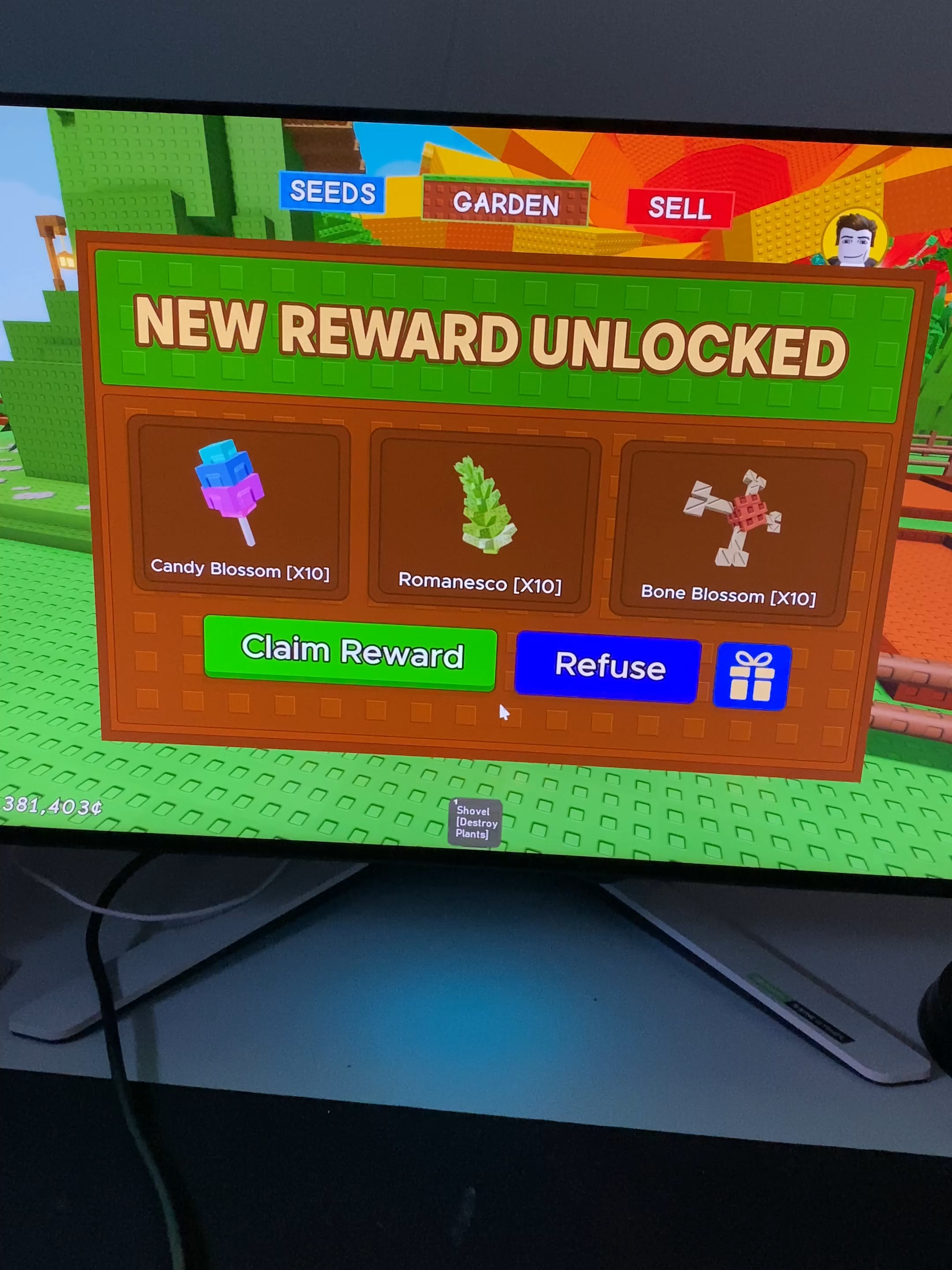 Grow a Garden 🔓 Romanesco, Candy Blossom, Bone Blossom #growagarden #growagarden🥒🌶🍅 #robloxfyp