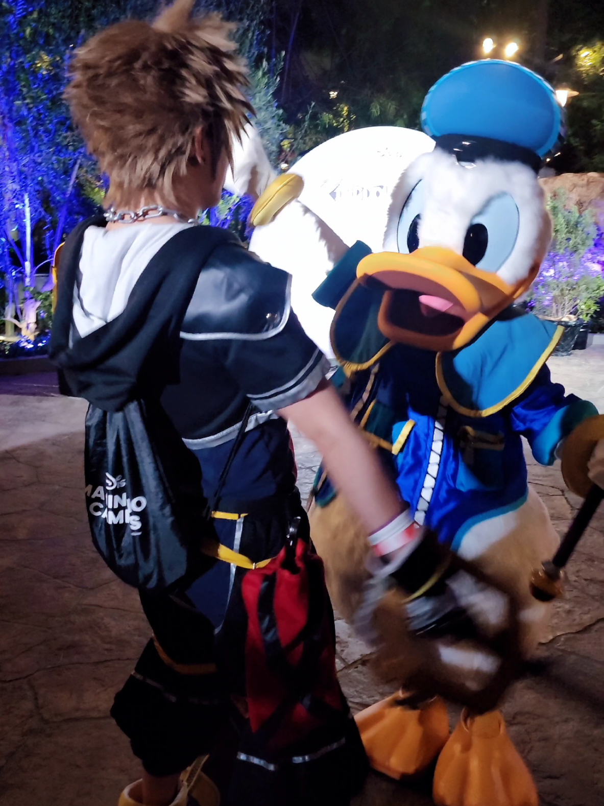Oogie Boogie Bash!! 🎃 #KingdomHearts #Sora #DonaldDuck #oogieboogiebash #disneyland 