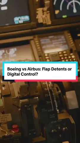 Boeing vs Airbus — even the flaps can’t agree. Boeing gives pilots physical detents you can feel click into place. Airbus lets the computer decide, deploying flaps with digital precision. Two philosophies, two very different landings. So which are you backing — Team Detent or Team Digital? #Boeing #Airbus #Aviation #FlapSettings #PilotLife                    