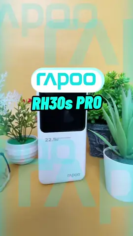 High Capacity and powerful, the Rapoo RH30s pro is your go-to for all your charging needs!🛍️🛒 TravelTech'#rapoophilippines #powerbank #shopnow #tiktokshop #fyppppppppppppppppppppppp 