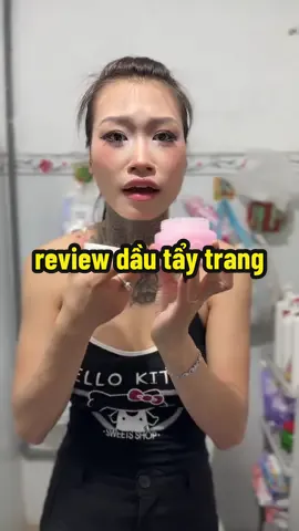 đừng nghĩ dùng tẩy trang nào cũng được, dùng k cản thận là bung da đó nhé #linhkit #hoangdinhan #linhkitmakeup #zero 