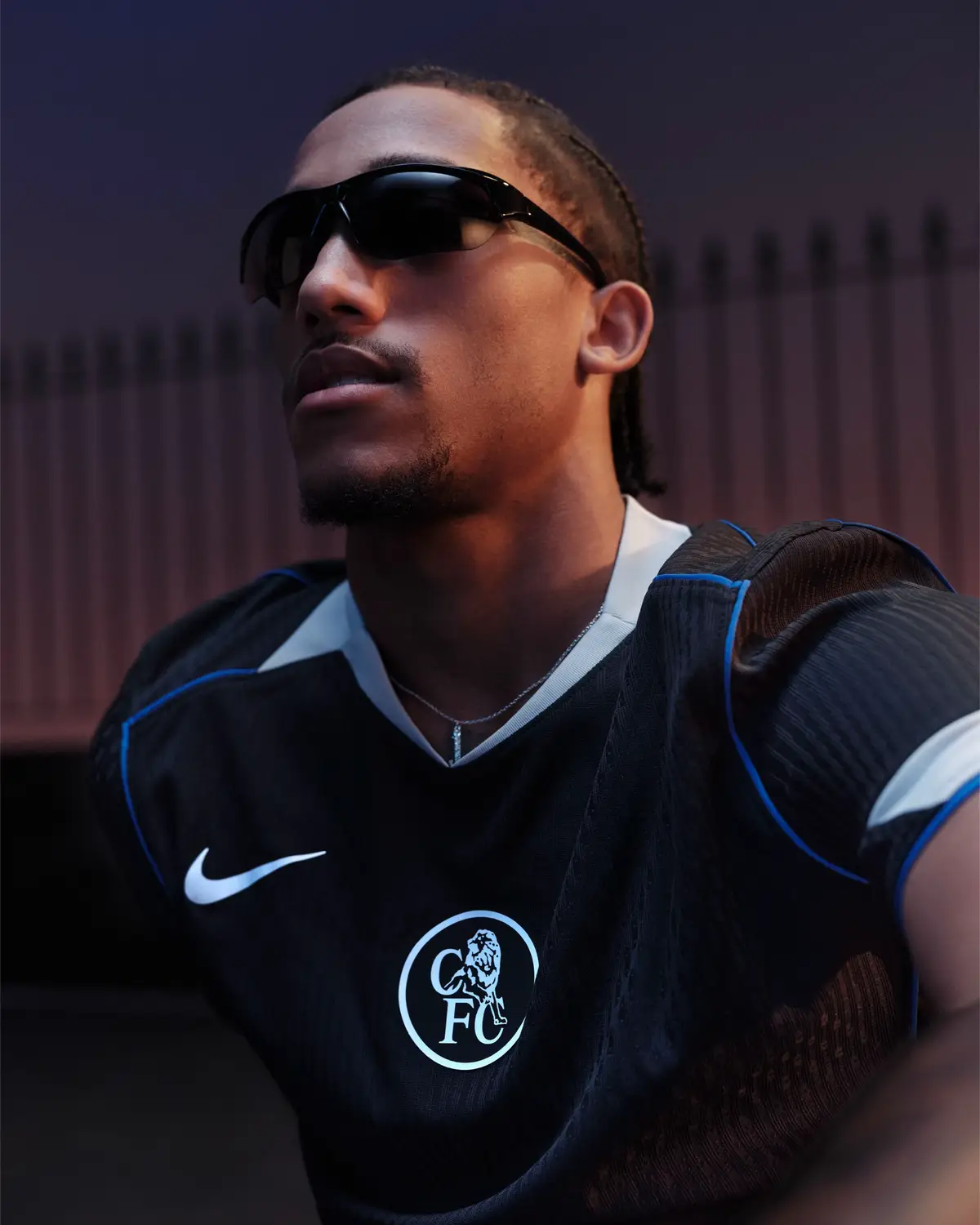 Our 25/26 @Nike Football T90 third kit is available now online and in the Megastore. 🖤 #ChelseaFC #CFC #TotalLondon 