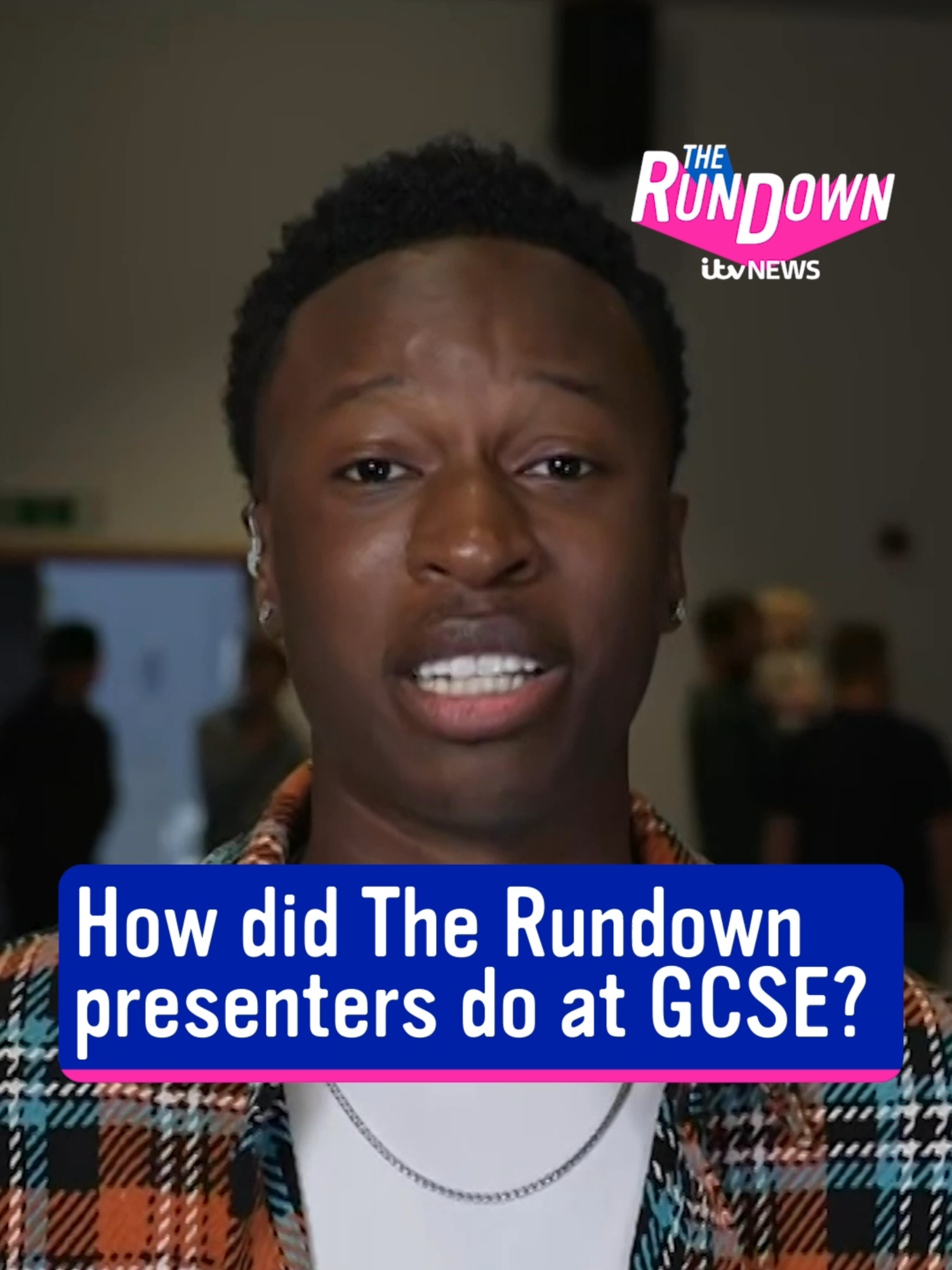 How did The Rundown presenters - and Lewis from @itvpolitics - do in their GCSEs? #itvnews #therundown #gcse #gcseresults #resultsday #exams #school