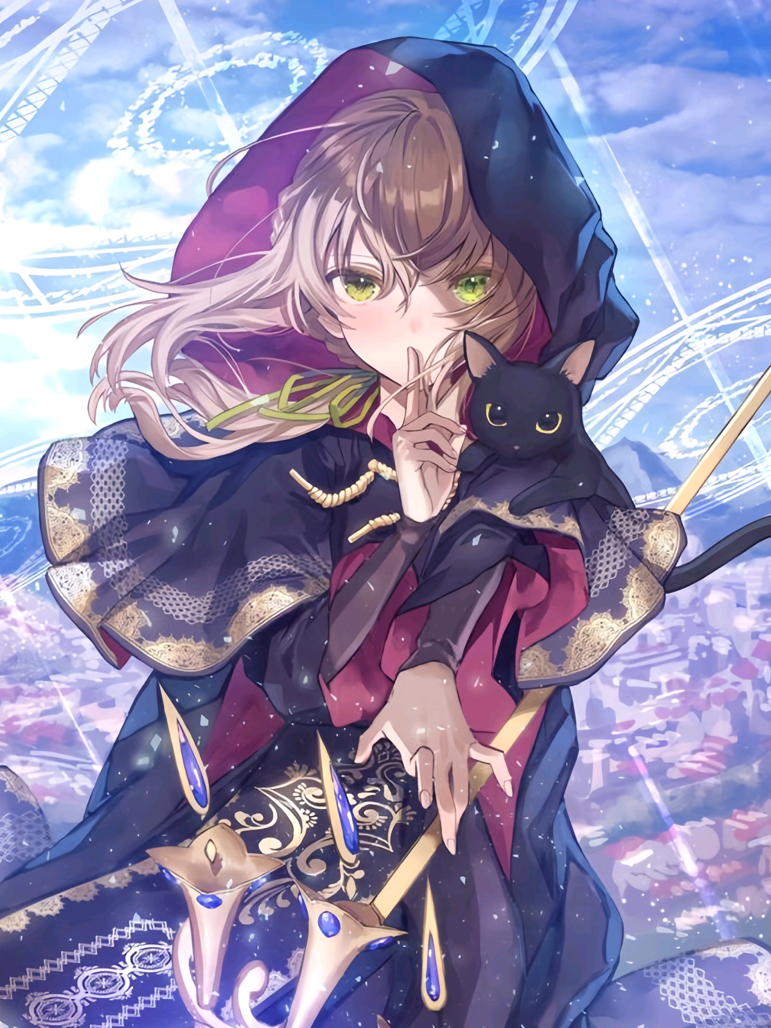 dek Monica mode serius 🤫 - #monicaeverett #monica #silentwitch #anime #fyp 