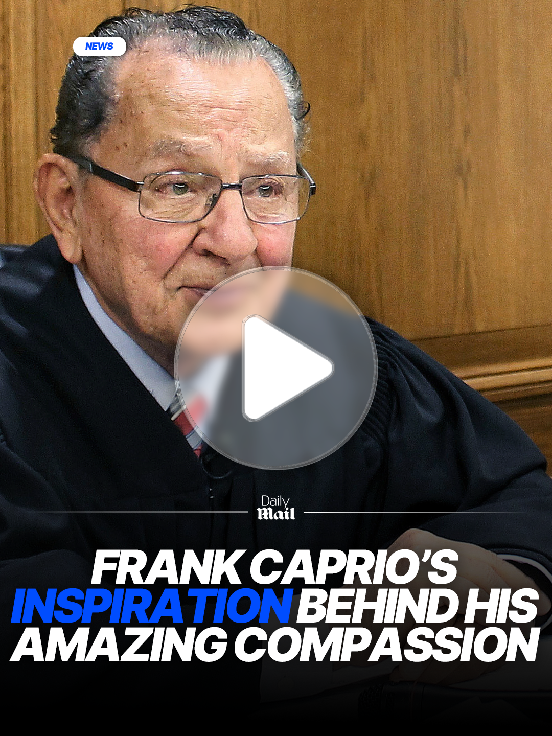 Judge Frank Caprio revealed to the Daily Mail the 'inspiration' behind his compassionate court decisions. The Rhode Island native credited his father, a poor but principled immigrant, with putting him on the road to success. #father #hero #family #Love #news