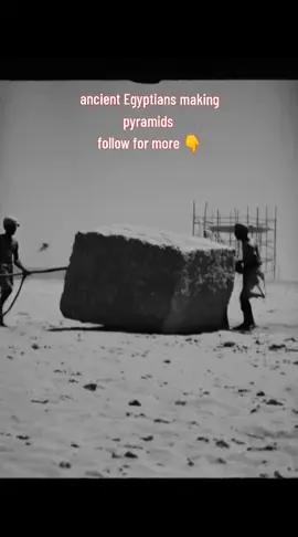 POV ancient Egyptians making pyramids of giza #pyramids #egypt #fyp #STEMTok #whattowatch #foryou #foryoupage #mystery 
