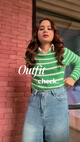 lagi suka upload outfit check 💚 #OOTD #GeloraAsmara 