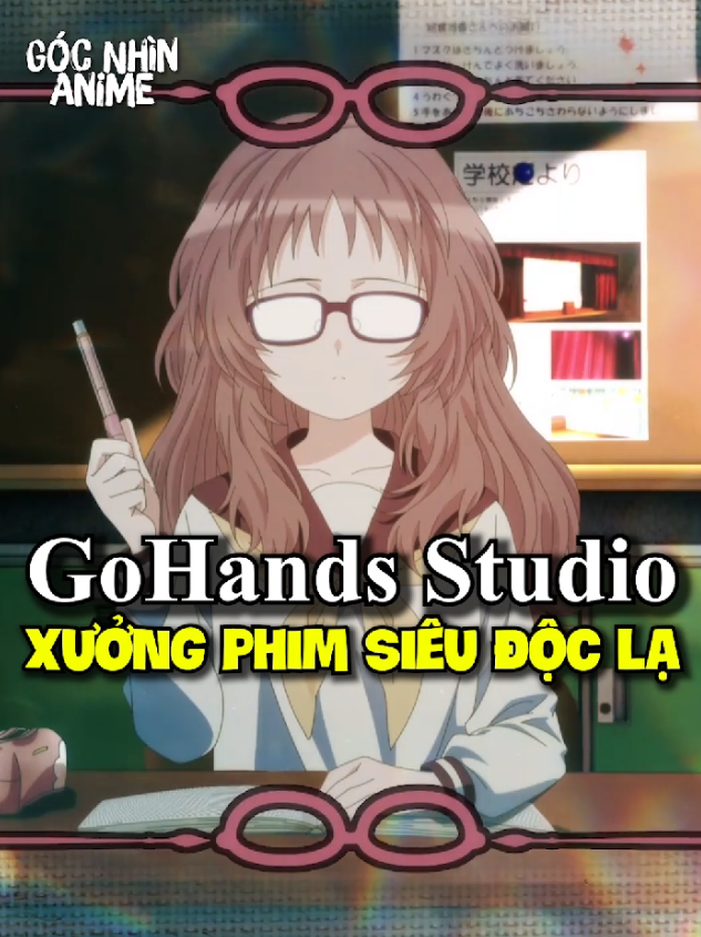Gohands! Xưởng Phim siêu độc lạ! #anime #animeshorts #gocnhinanime #gohands #studio 