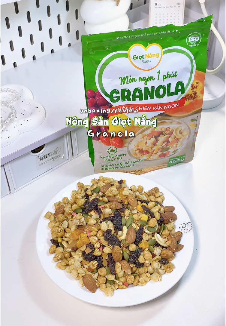 Granola là chân ái, cơm phở chỉ là tri kỷ thôi 🥲🥣 #xuhuong #tiktok #fyp #granola #granolagiotnang #nongsangiotnang 