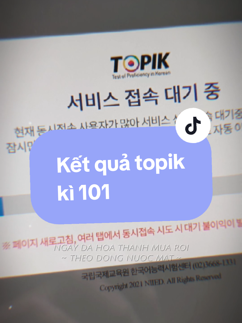 Mọi ngừi đã tra kết quả topik kì 101 chưa ạ 🥰 Lần đầu thi topik, kết quả quá zui lunnnn 🎉 #ttarkihoctienghan #topik101 #tuhoctienghan #traketquatopik101 