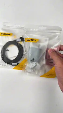 Bộ sạc cáp giá ngon của thương hiệu Essager có gì.#essager 
