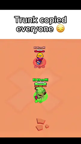 Trunk Copied Everyone 😔 #brawlstars 