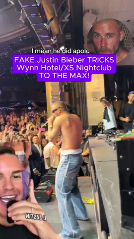 The real Justin Bieber performed at XS nightclub at the Wynn Las Vegas in the past.. either they fully believed it without verifying details or they were in on this #justinbieber #xsnightclub #wynnhotel #lasvegas