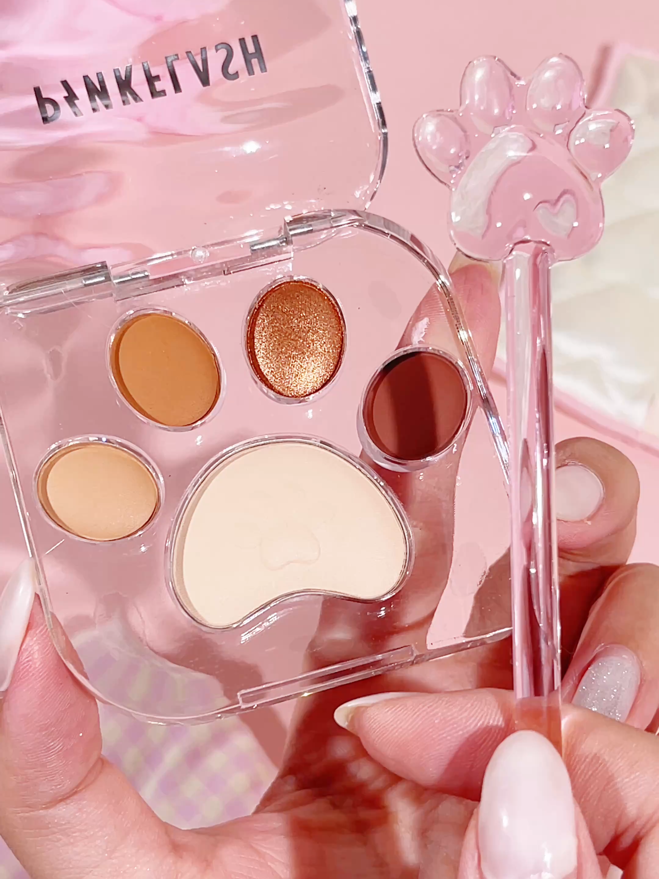 🎨✨Desain cakar kucing yang gemes + warna-warna gampang dipadu padan #pinkflash #pinkflashbeauty #cat #newproduct #newarrivals #new #eyeshadow