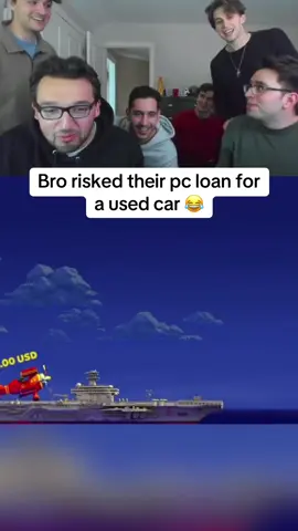 Bro risked their pc loan for a used car 😭 #streamer #streaming #fyp 