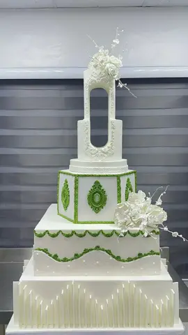 I mean just look at this masterpiece, looks like it was brought out of a magazine😍 An absolutely beautiful, neat and stunning masterpiece😍 truly a sight to behold  Baking is indeed pure Art 💯 From baking, to covering to picking the right color, it’s just Amazing and let’s not even forget about the tasteee..Heavenly😍😍  #creatorsearchinsight #cake #weddingcake #bakersoftiktok #tiktokbaker Delas_cakery Cakes in sapele Sapele baker Fondant cake Wedding cake  Hexagon cake Cake detailing Fondant cake recipe  Cake decorating  Wedding cake ideas Wedding cake pictures  Wedding cake videos Sugar flowers Hollow cake Sapele Delta state Baking academy in Sapele 