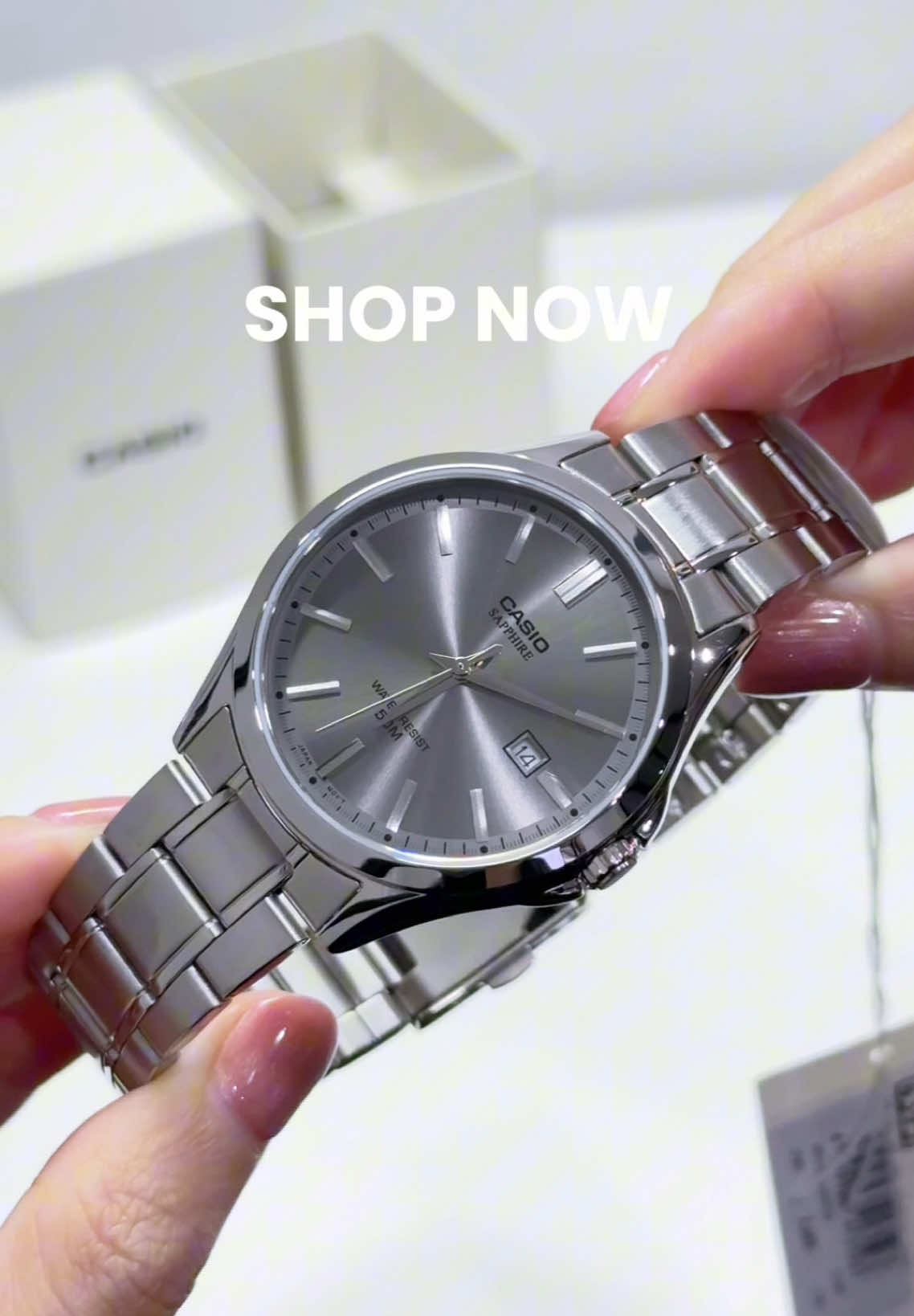 Casio ใหม่ล่าสุด⌚️🩶 - MTS-115D / กระจกแซฟไฟร์ - 📍ร้าน NARI เปิดบริการ 09.30 - 18.30 น. วันจันทร์ - วันเสาร์ ( หยุดวันอาทิตย์ ) 🎁บริการ ห่อของขวัญ - การ์ด ฟรี 🚕จัดส่งฟรี EMS / GRAB สอบถามปัญหานาฬิกา ประเมินราคาซ่อมเบื้องต้น แอดมินคอยดูแลตอบคำถามตลอดค่ะ 😊 ##ร้านนาฬิกา ##ร้านนาฬิกาอุตรดิตถ์##nariwatch#นาฬิกาข้อมือ 