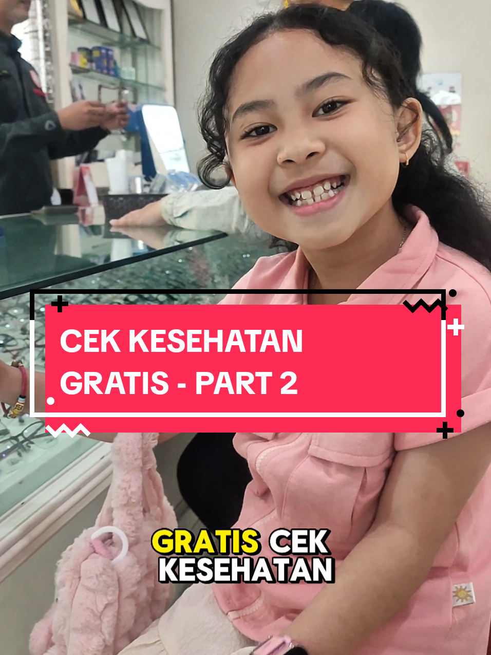 untung ketauan🙃 jd harus di cek per 6-12 bulan sekali matanya 😌 #cekkesehatangratis #fyp #matasilinder #sovyachavaliandfamily 