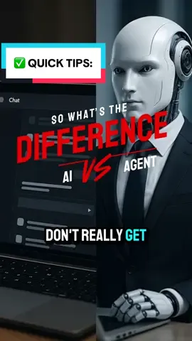 ✅ QUICK TIPS: Agent or not? #ai #aitools #aitips #useful #thinxai 