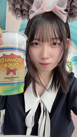 ディズニーのスパークリングジュースって美味しいよね〜🍹#ディズニー #時差投稿 #fpy #ディズニー 