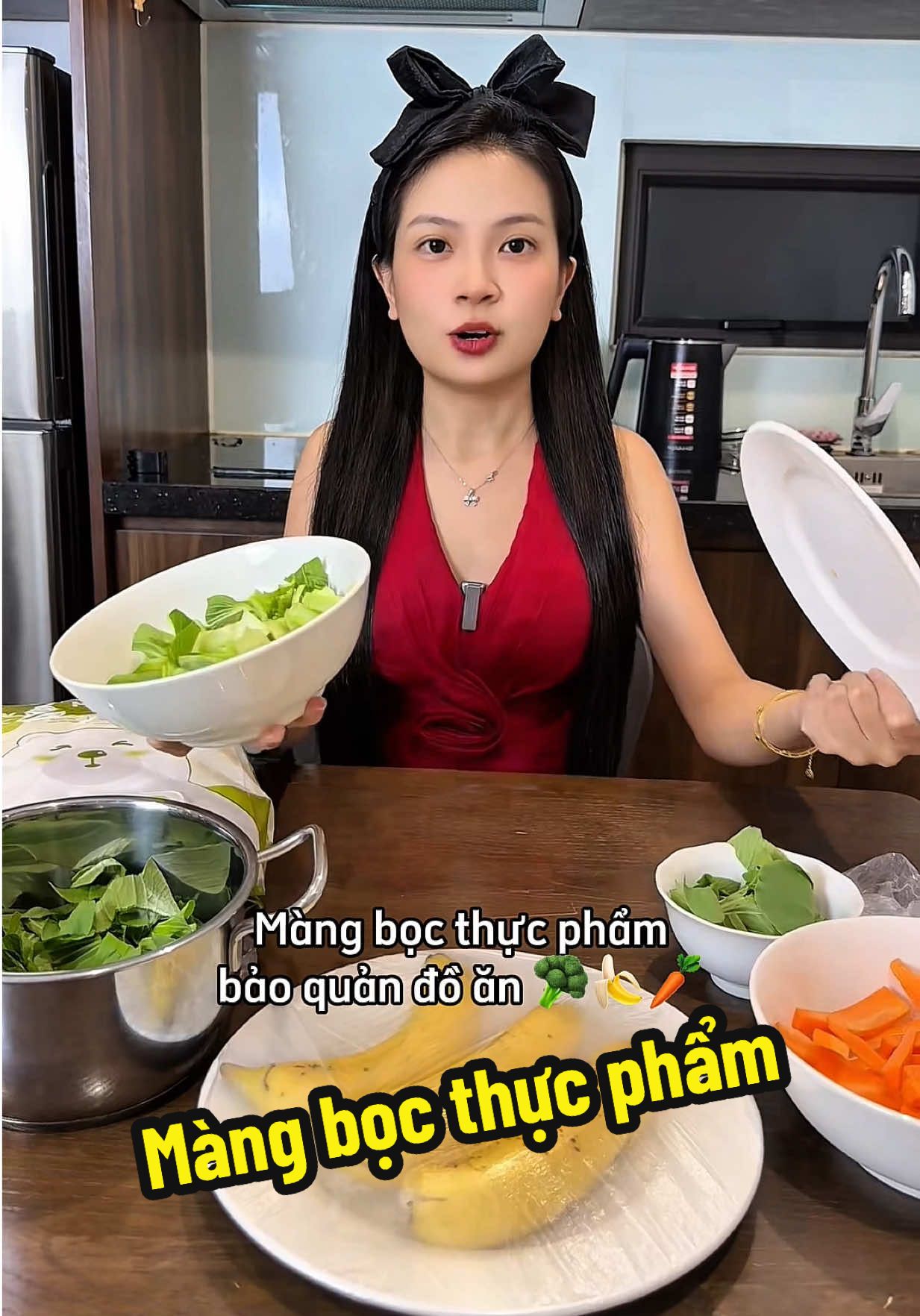 Màng bọc thực phẩm Topgia treo tường #cothamvelangg 