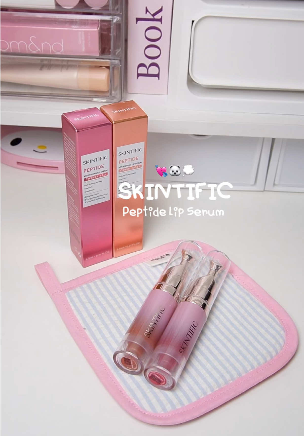 #skincare #skintific #peptidelipserum 