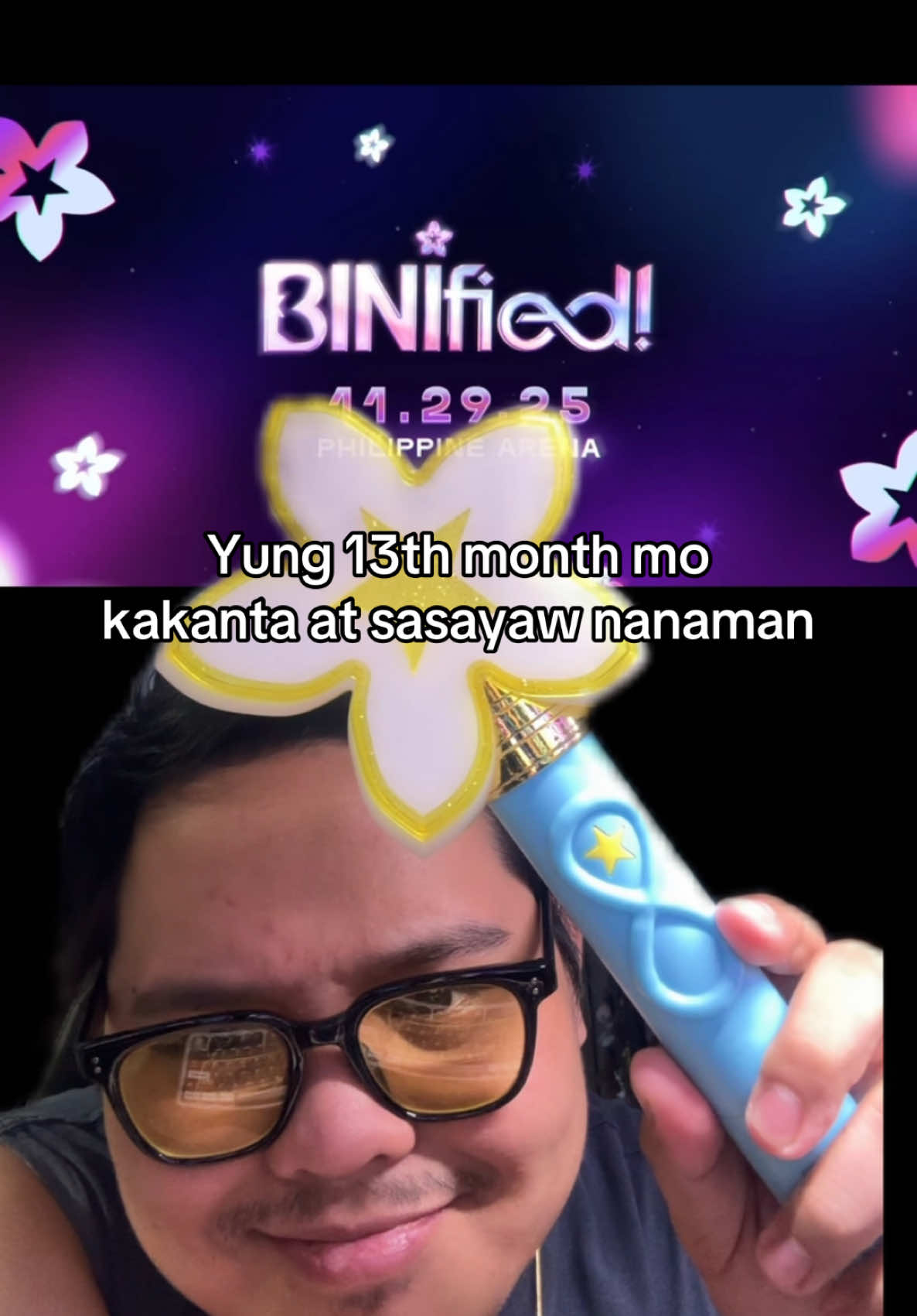 Yung 13 month mo nasayaw at nakanta nanaman 😂  #bini #biniph #ppop #blooms #philippinearena 