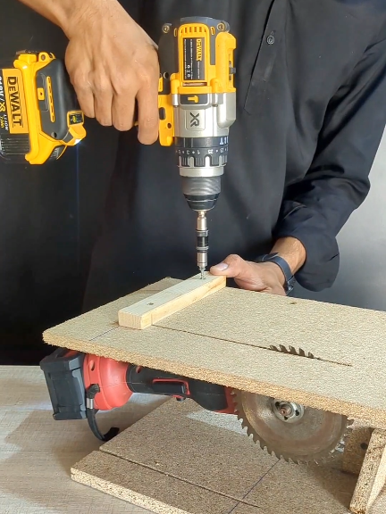 How to Make  Slide Cutter From  Angle Grinder 👌 #woodworking #tipsandtricks #fyp #tooltips #diytips 