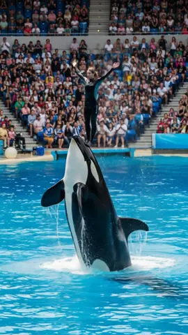 Jessica is playing with Orca  #trending #orca #jessica #viralclip #fyp 