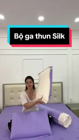 Bộ ga thun phối màu xịn lắm ạ! #boga #gathunlanh #namphatbedding #fyp #xuhuong 